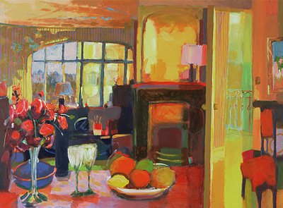 في باريس ، 2000 (أكريليك على قماش) بواسطة مارتن ديسينت